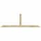 Ekena Millwork Portland Rough Sawn Timber Gable Bracket, Douglas Fir, 84"W x 28"H x 4"D x 4"F, 8/12 Pitch GBW084X28X0404POR00RDF - alternate 1
